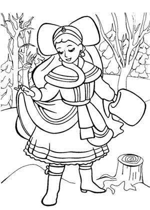 По сказкам Самуила Маршака раскраска 18