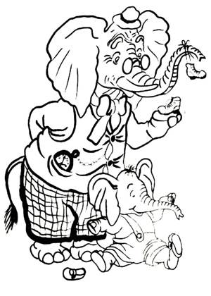 По сказкам Самуила Маршака раскраска 25