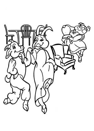 По сказкам Самуила Маршака раскраска 35