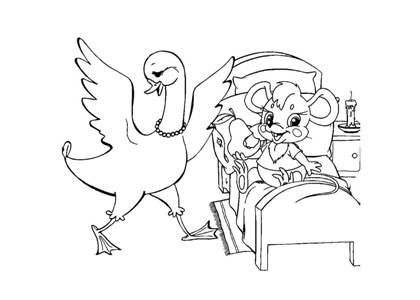 По сказкам Самуила Маршака раскраска 42