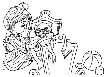 По сказкам Самуила Маршака раскраска 44