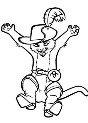 По сказкам Шарля Перро раскраска 15