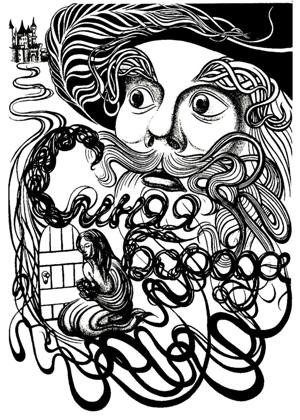 По сказкам Шарля Перро раскраска 36