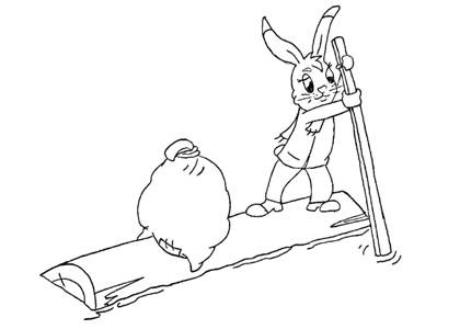 По сказкам Сутеева раскраска 30