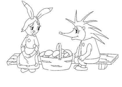 По сказкам Сутеева раскраска 31