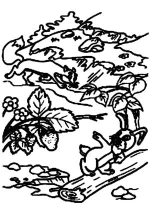 По сказкам Сутеева раскраска 38