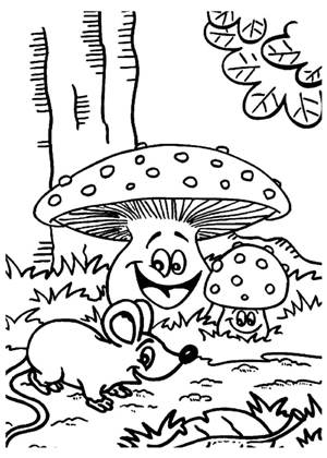 По сказкам Сутеева раскраска 9