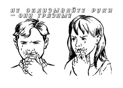 Раскраски Правила гигиены Правила гигиены раскраска 26