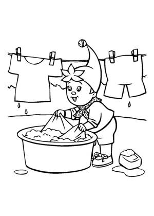 Раскраски Правила гигиены Правила гигиены раскраска 5