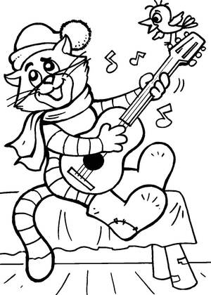 Раскраски Новое Простоквашино Новое Простоквашино — раскраска 14