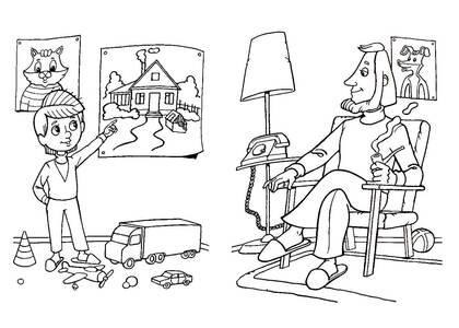 Раскраски Новое Простоквашино Новое Простоквашино — раскраска 22