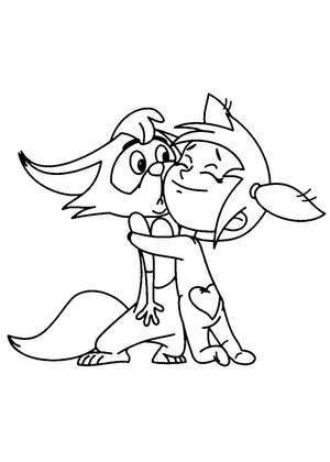 Раскраски Новое Простоквашино Новое Простоквашино — раскраска 28