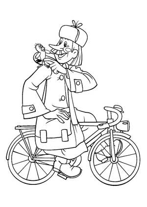 Раскраски Новое Простоквашино Новое Простоквашино — раскраска 8