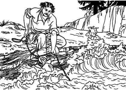 По сказкам Пушкина раскраска 1