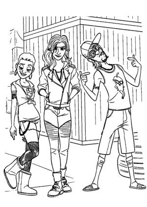 Раскраски Ральф Ральф раскраска 19