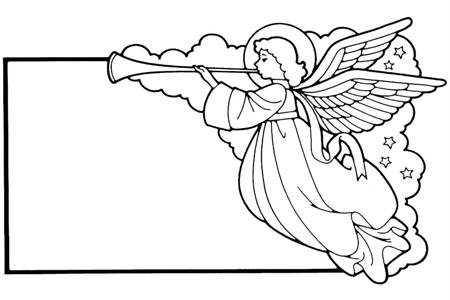 Рождество раскраска 8