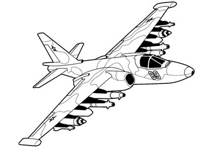 Раскраски Самолёты Самолёты раскраска 10