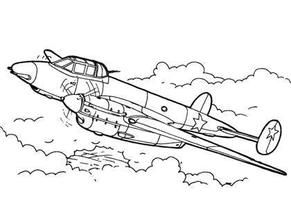 Раскраски Самолёты Самолёты раскраска 31