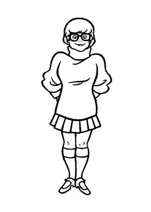 Скуби Ду раскраска 27