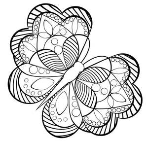 Сложные — раскраска 11