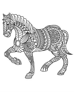 Сложные — раскраска 14