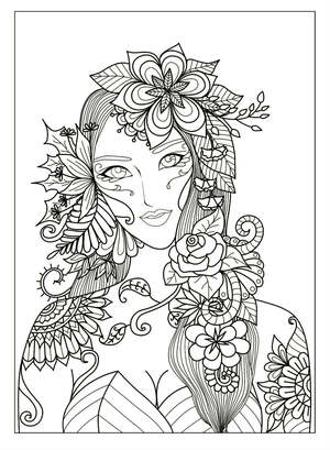 Сложные — раскраска 20