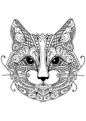 Сложные — раскраска 24