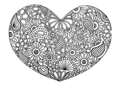 Сложные — раскраска 31