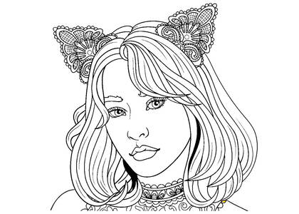 Сложные — раскраска 33