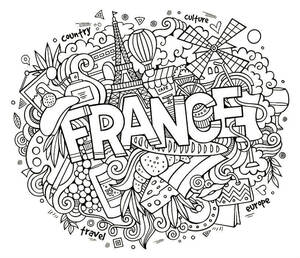 Сложные — раскраска 4