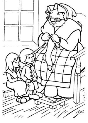 Раскраски Снежная Королева Снежная Королева раскраска 4