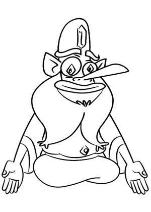 Раскраски Звездочка против силы зла Звездочка против силы зла раскраска 12