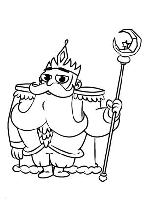 Раскраски Звездочка против силы зла Звездочка против силы зла раскраска 17