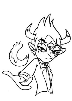 Раскраски Звездочка против силы зла Звездочка против силы зла раскраска 19