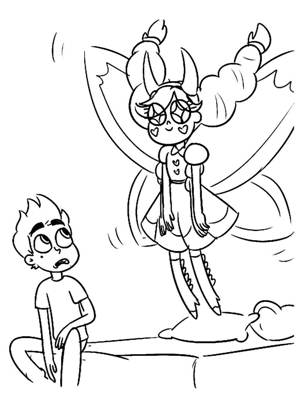 Раскраски Звездочка против силы зла Звездочка против силы зла раскраска 30