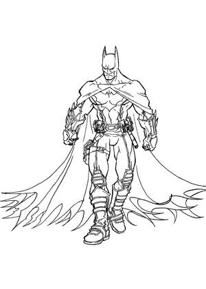 Супергерои – раскраска 10