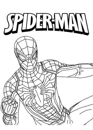 Супергерои – раскраска 15