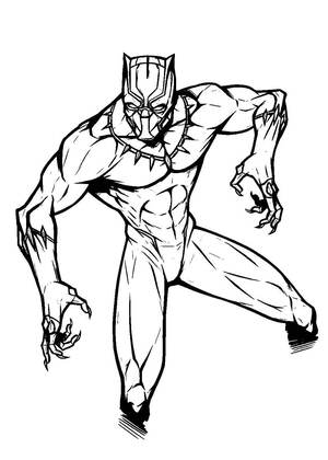 Супергерои – раскраска 19