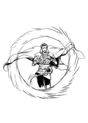 Супергерои – раскраска 20