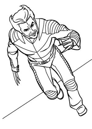 Супергерои – раскраска 26