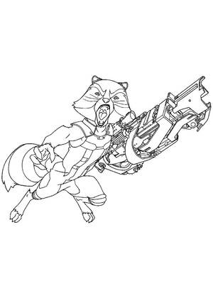 Супергерои – раскраска 32