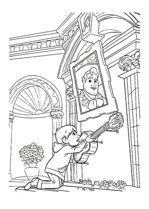 Тайна Коко раскраска 12