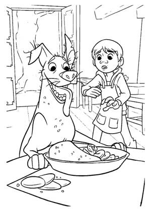 Тайна Коко раскраска 13