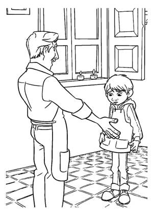 Тайна Коко раскраска 23