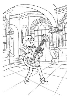 Тайна Коко раскраска 26