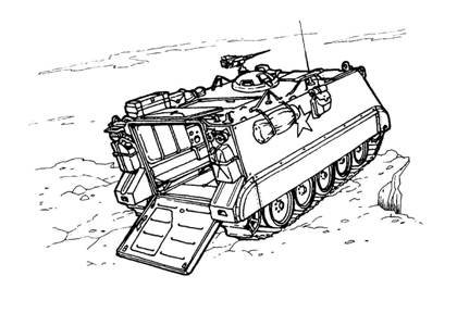 Танки раскраска 3