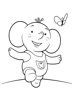 Раскраски Тима и Тома Тима и Тома — раскраска 1