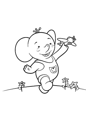 Раскраски Тима и Тома Тима и Тома — раскраска 3