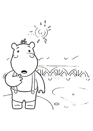 Раскраски Тима и Тома Тима и Тома — раскраска 7