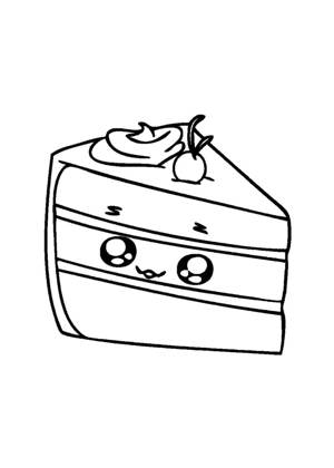 Торты раскраска 9